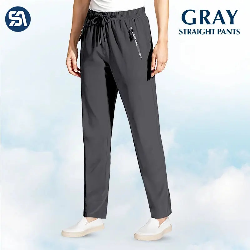 Pure&Clo – Ultraweiche, bequeme High-Rise-Hose mit elastischem Bund