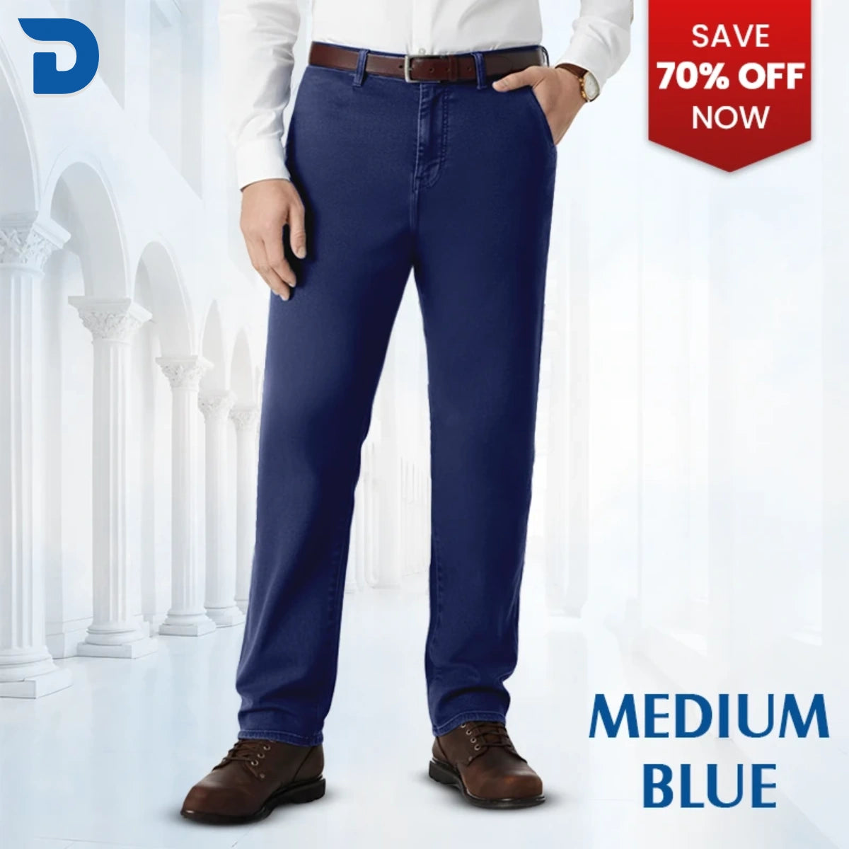 PURE | FlexJeans – Classic Straight Fit Stretch Denim