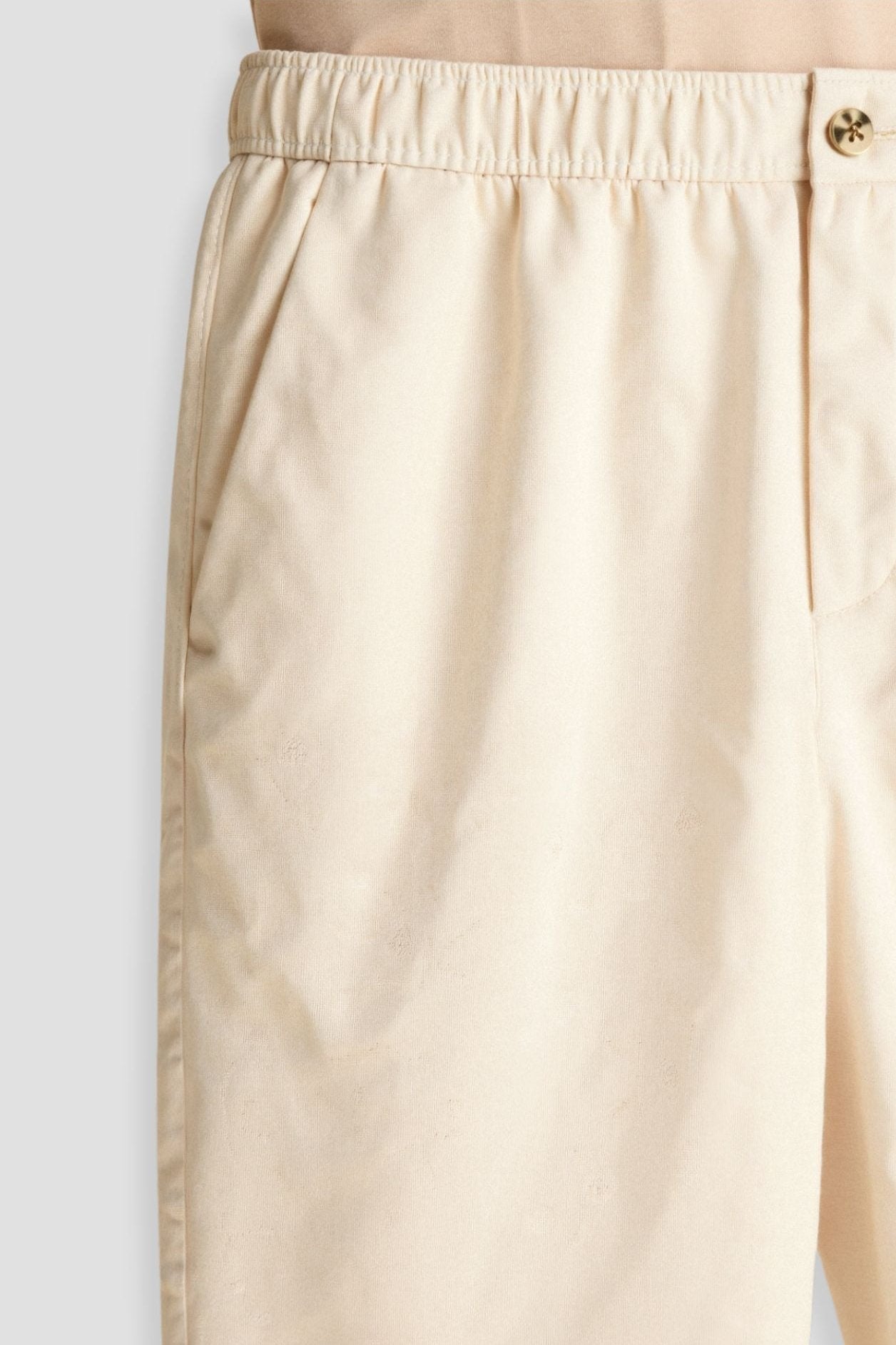 NOBA Regular Fit Linen Loose Pants