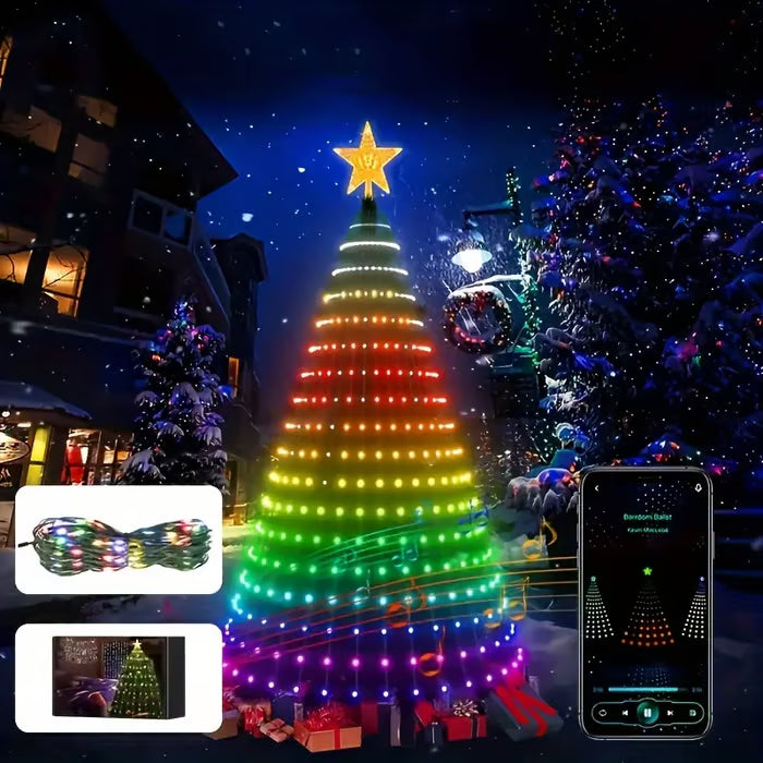 PureGlow™ Smart-Weihnachtsbaumbeleuchtung – 49 % Rabatt im Weihnachtsangebot