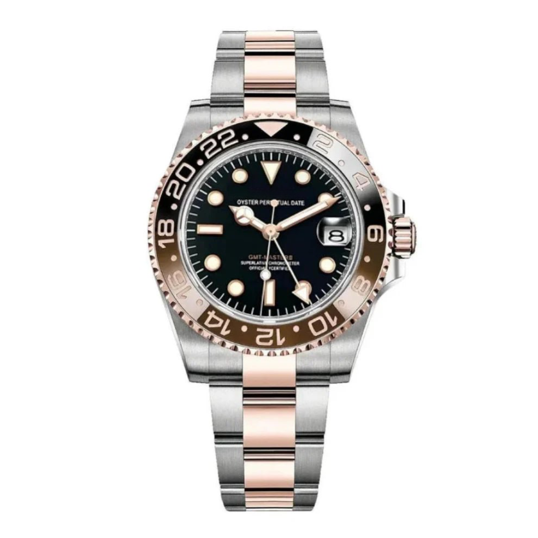 MONTRE MOD GMTEIKO | ROTBEER | OYSTER STRAP