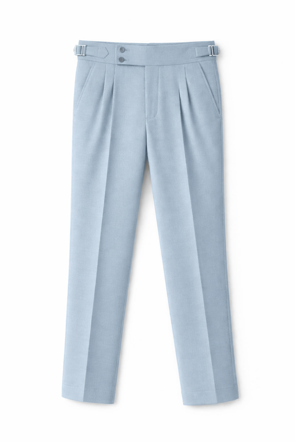 IVAR® Glacier Grey Pleated Gurkha Pants