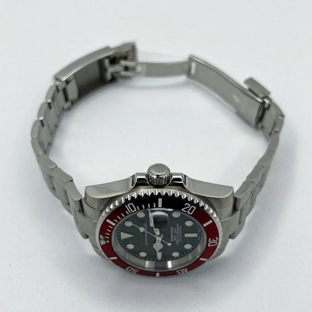 MOD MARINER UHR | SCHWARZ BURGUNDER