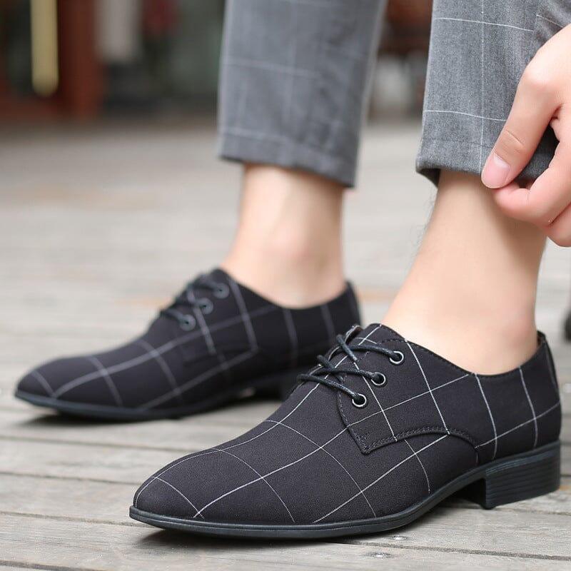 Men's Barone Lace-Up Shoes - Pure - PURECLO