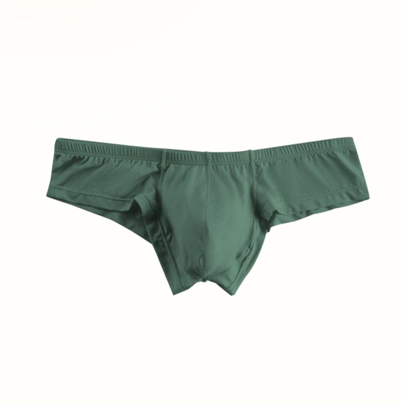 š„Slip Ć Taille Basse Respirant de Couleur Unie pour HommesćAchetez 3 Obtenez 2 Gratuitć