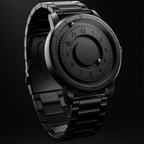 Magneto Metal Natural Number Black Watch Classic