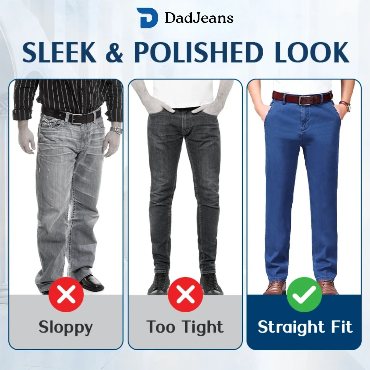 PURE | FlexJeans – Classic Straight Fit Stretch Denim