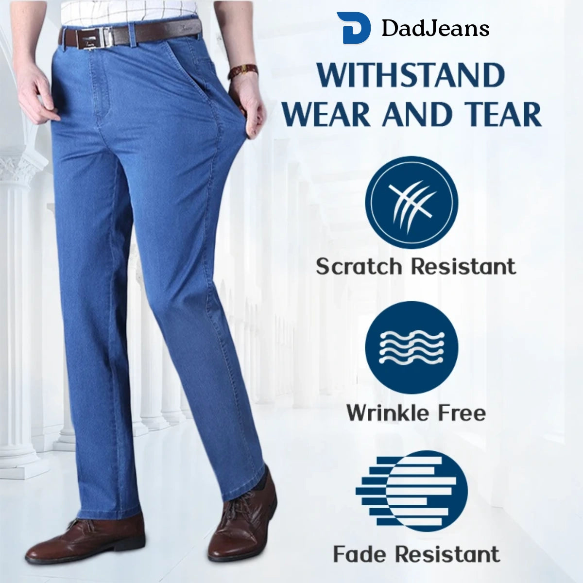 PURE | FlexJeans – Classic Straight Fit Stretch Denim