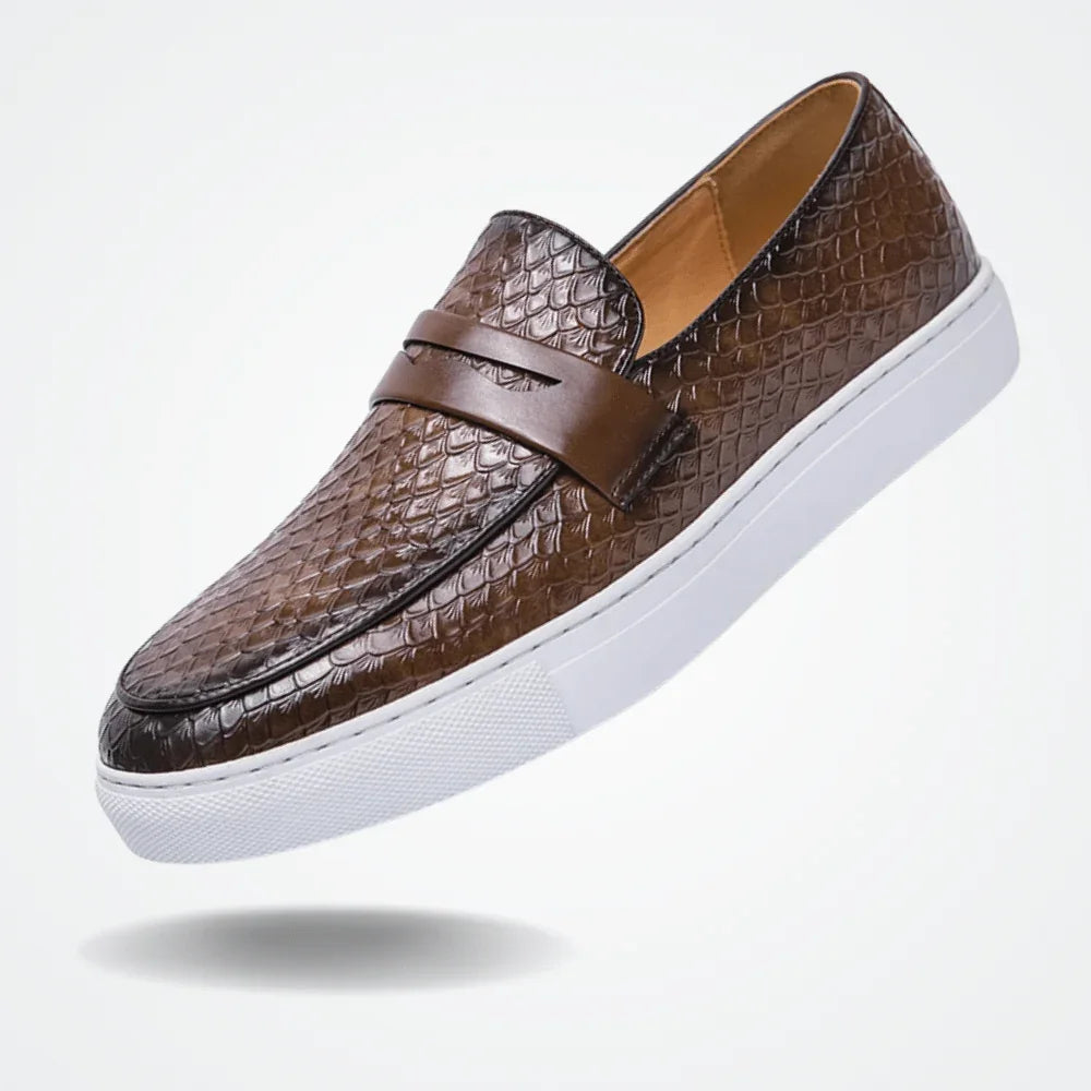 Mocassins en cuir pour hommes Toulon - Pure
