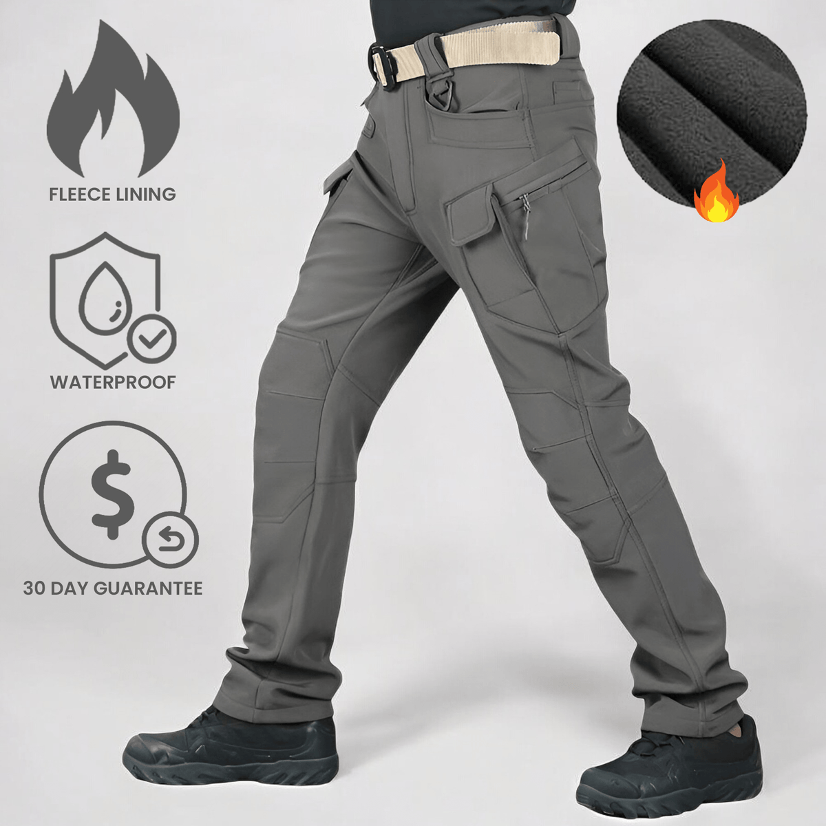 UltraFlex Fleece Lined Waterproof Trousers 2.0 PureClo