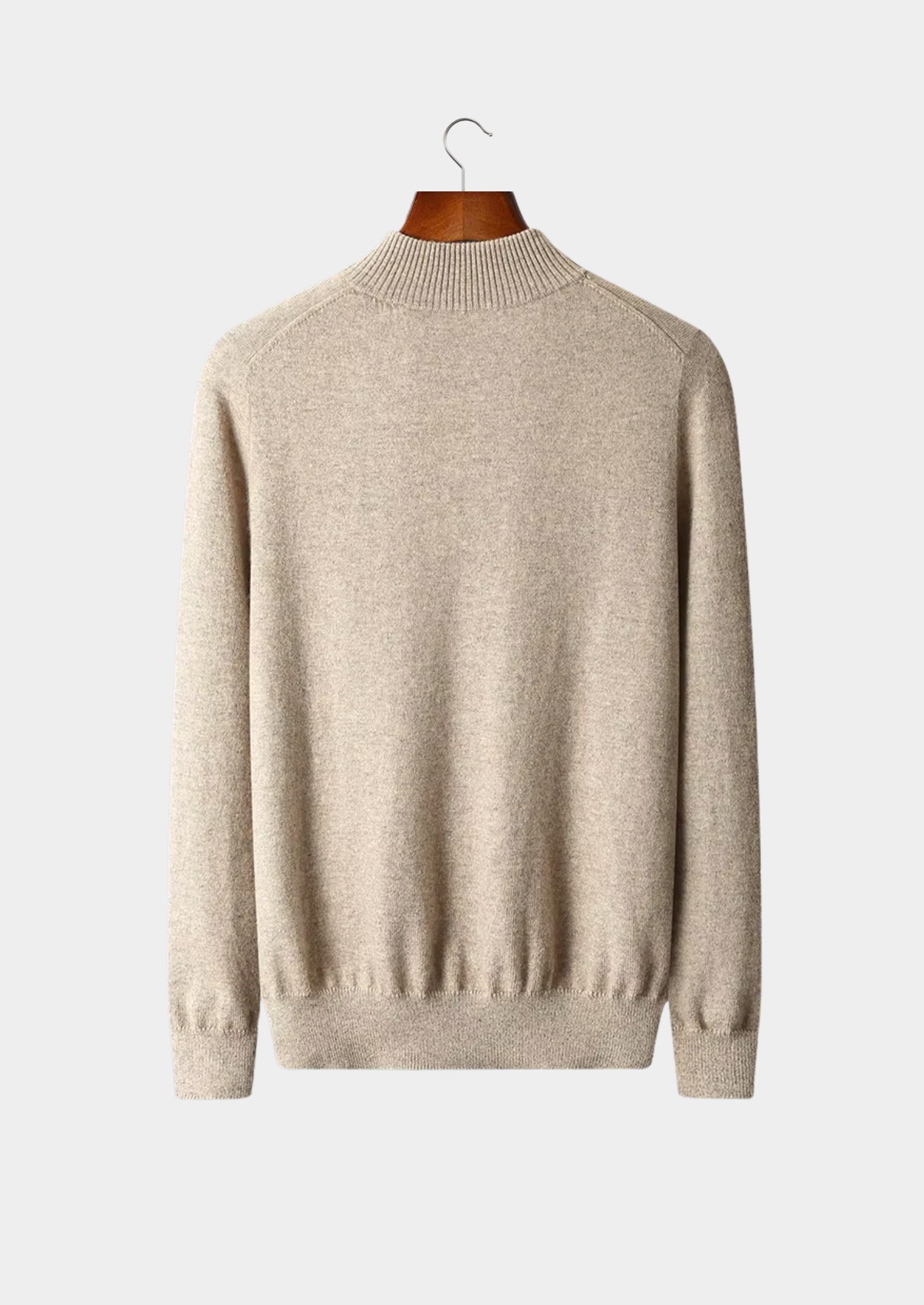 NOBA WOOL HALF ZIP SWEATER