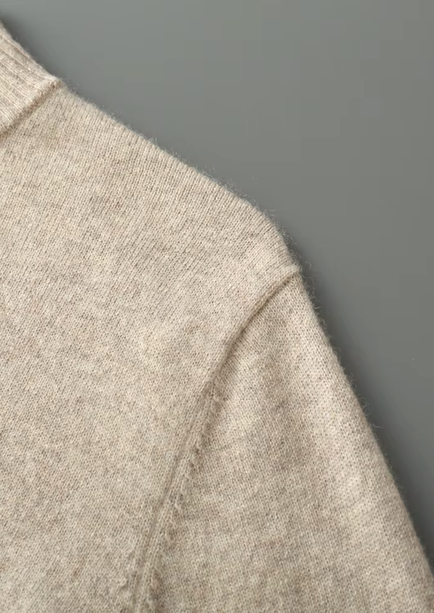 NOBA WOOL HALF ZIP SWEATER