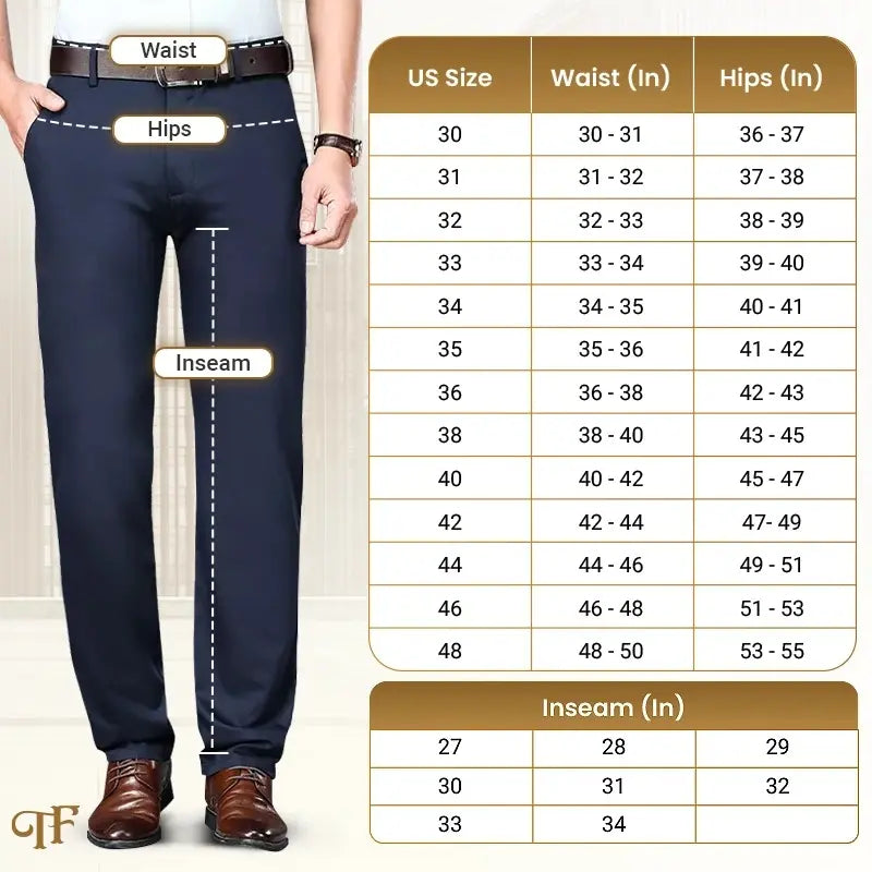 Pure TimelessFlex – Classic Straight Fit 4-Way Stretch Pants