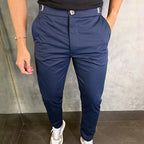 ⏰ LAST DAY 50% OFF! Men's Stretch Slim Fit Pants – Skinny But Comfy