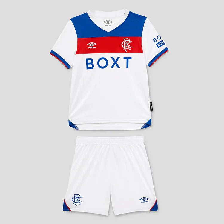 25/26 Kids Rangers Away Football Jersey - PURECLO