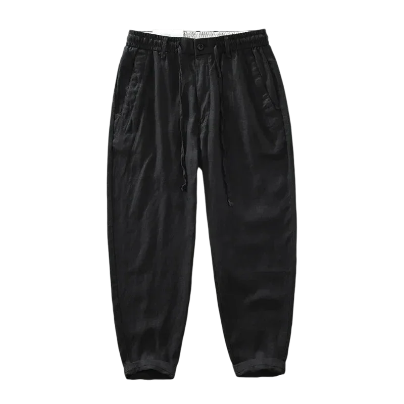Men's Linen Trousers Elegio - Pure - PURECLO