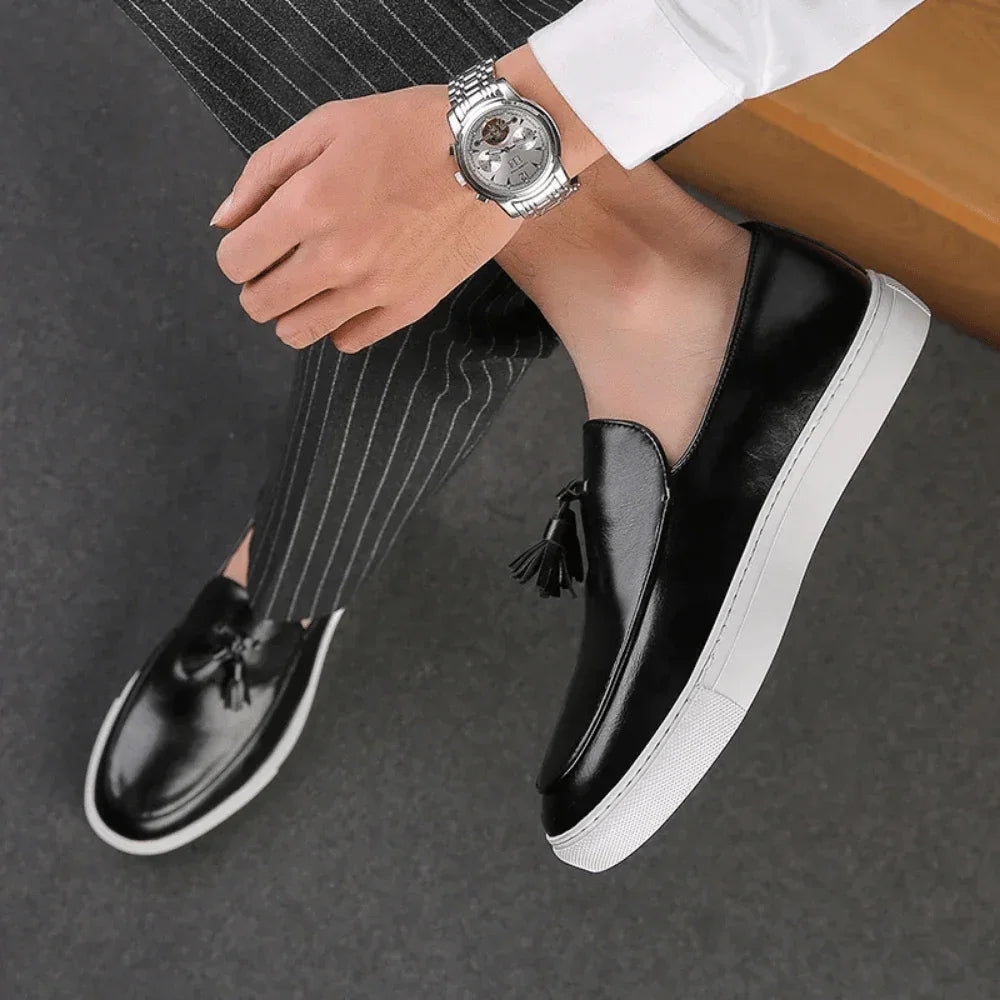 Men's Leather Moccasin Toulouse - Pure - PURECLO