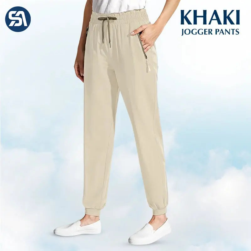 Pure&amp;Clo – Ultraweiche, bequeme High-Rise-Hose mit elastischem Bund 