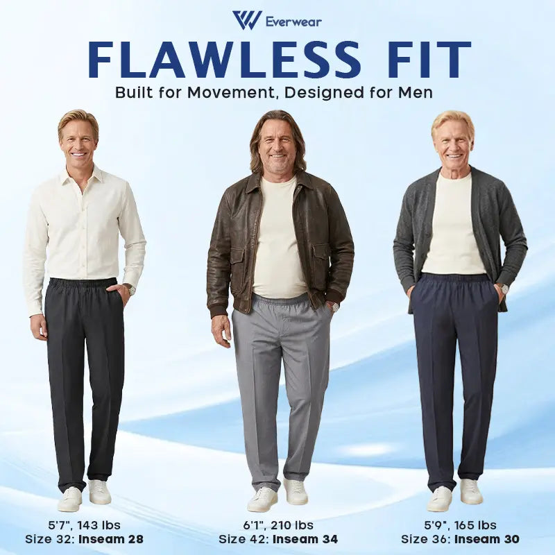 Pure&amp;Clo – Ultraweiche, bequeme High-Rise-Hose mit elastischem Bund 