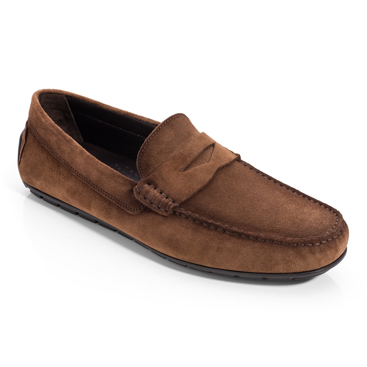 Adelaide Mid Brown Aero Suede Driving Shoe