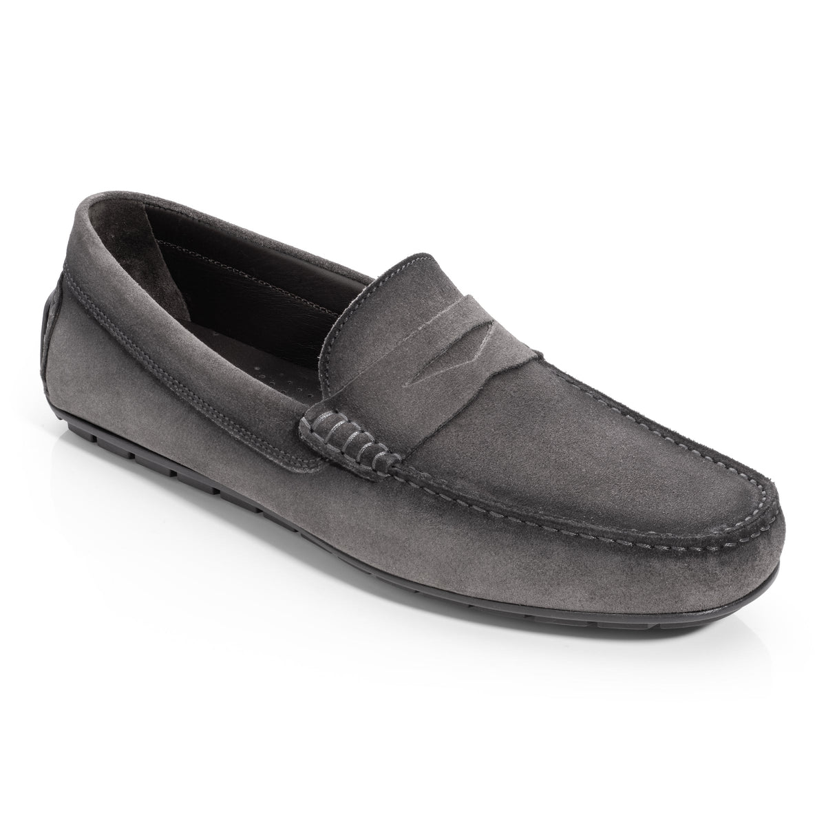 Adelaide Grey Aero Suede Driving Shoe