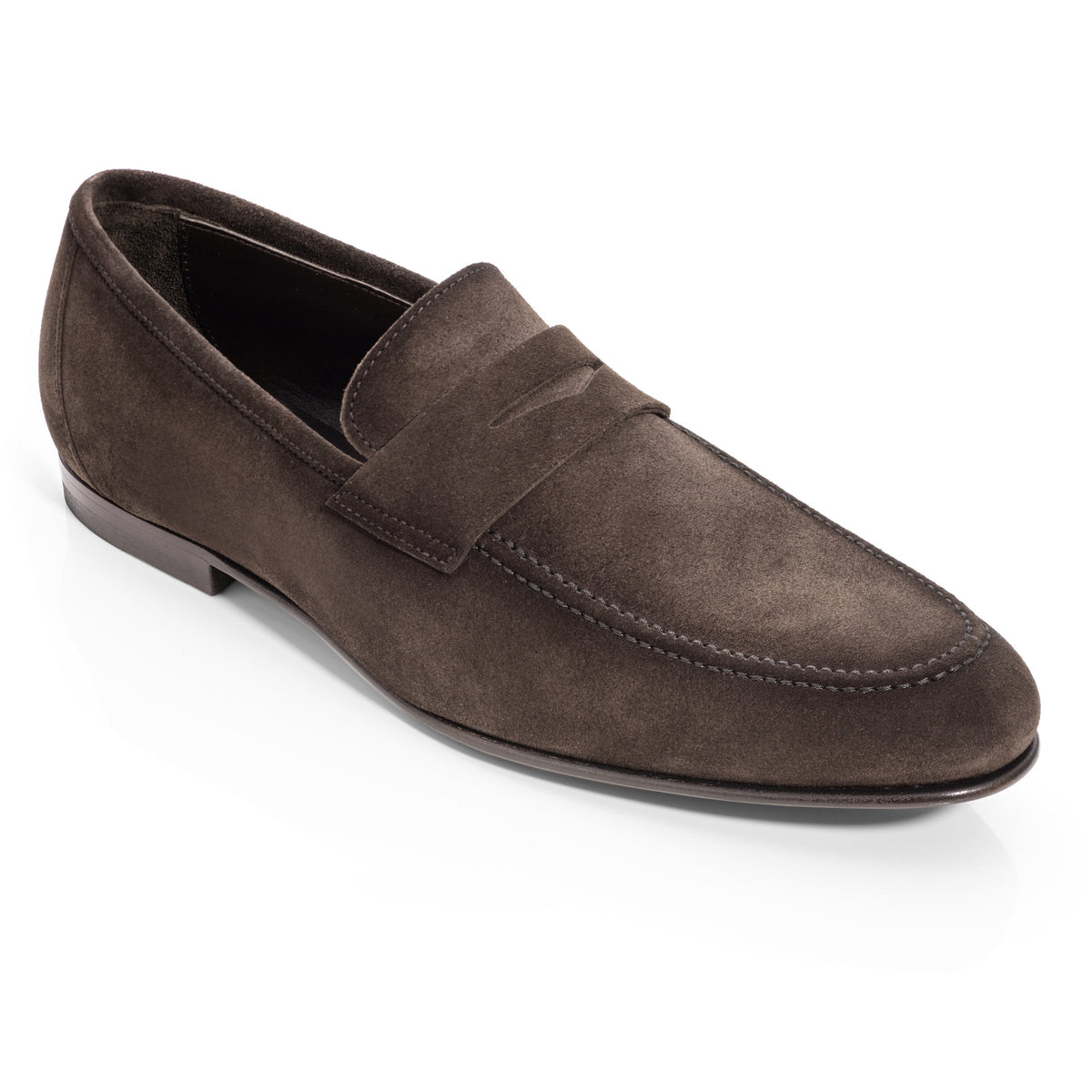 Aldrin Brown Aero Suede Penny Loafer