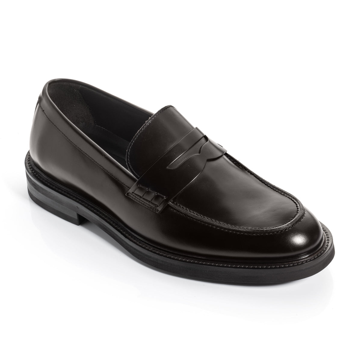 Balboa Dark Brown Penny Slip-On