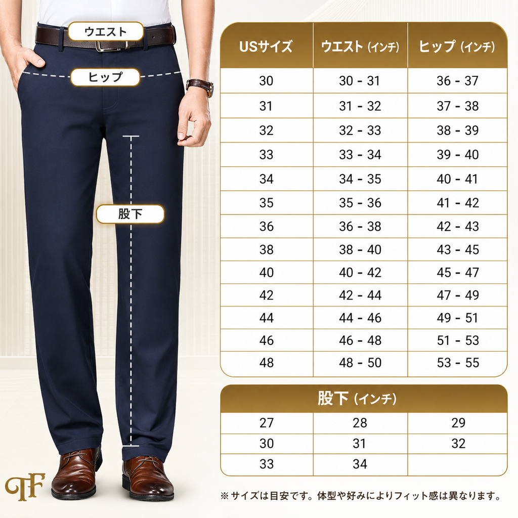 Pure TimelessFlex – クラシック・ストレートフィット 4WAYストレッチパンツ PURECLO