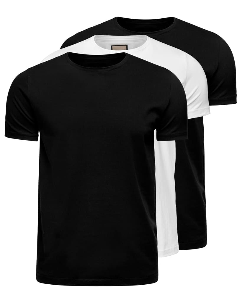 PURE - Egyptian Cotton T-Shirt 3-Pack