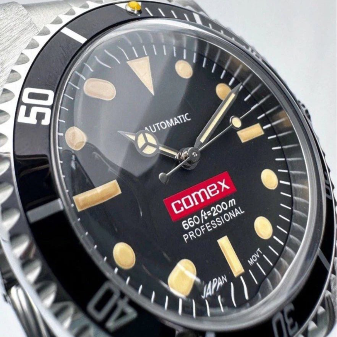 MONTRE MOD MARINER | BLACK COMEX
