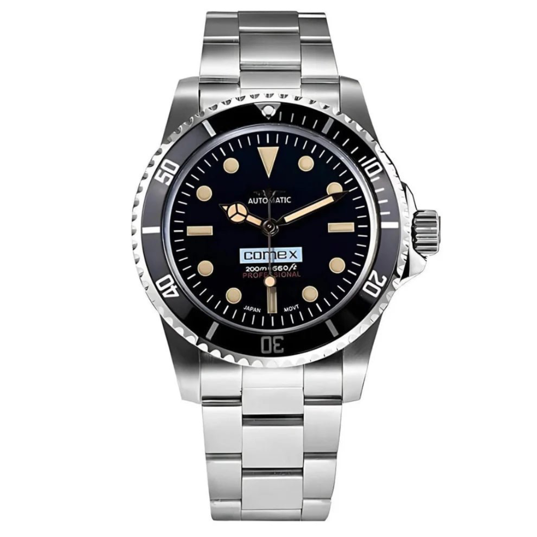 MONTRE MOD MARINER | BLACK COMEX