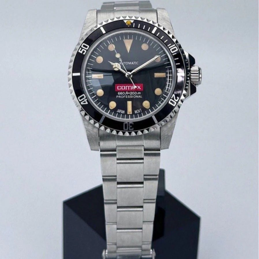 MONTRE MOD MARINER | BLACK COMEX