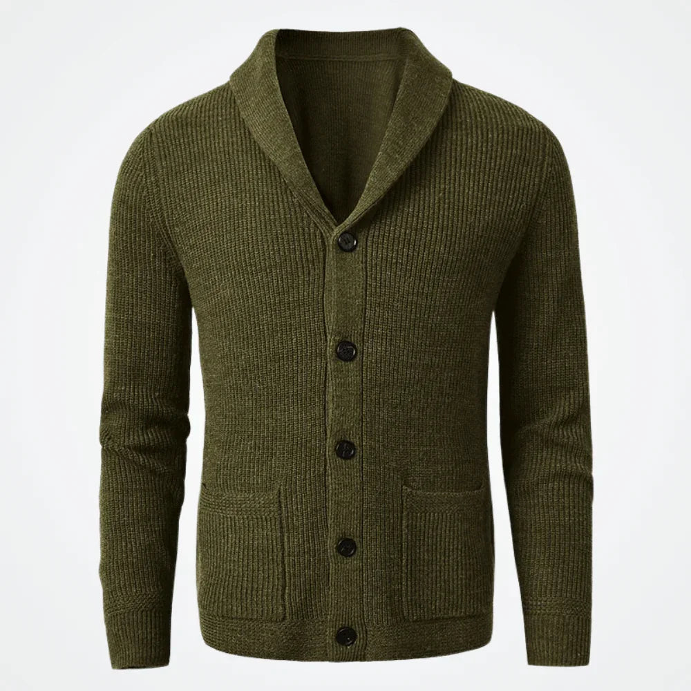 Men's Cardigan London - Pure - PURECLO