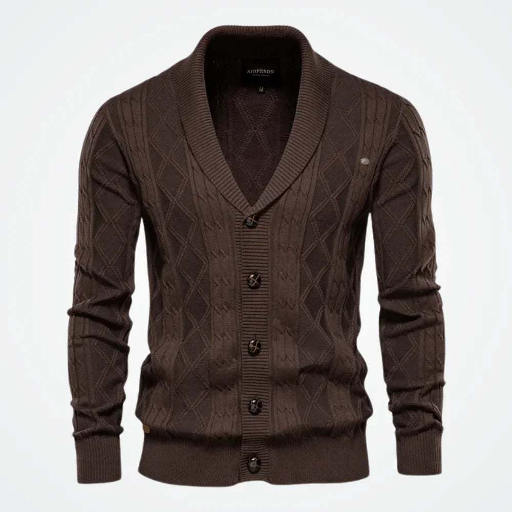 Men's Cardigan Manchester - Pure