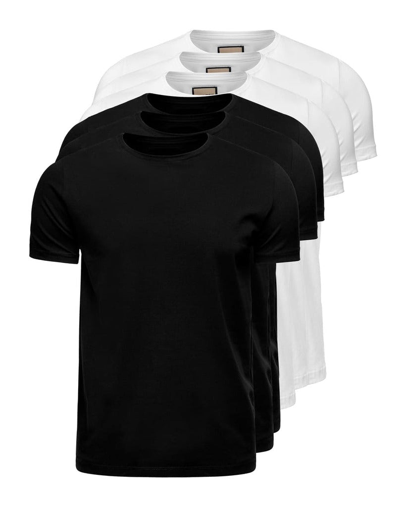 PURE - Egyptian Cotton T-Shirt 6-Pack