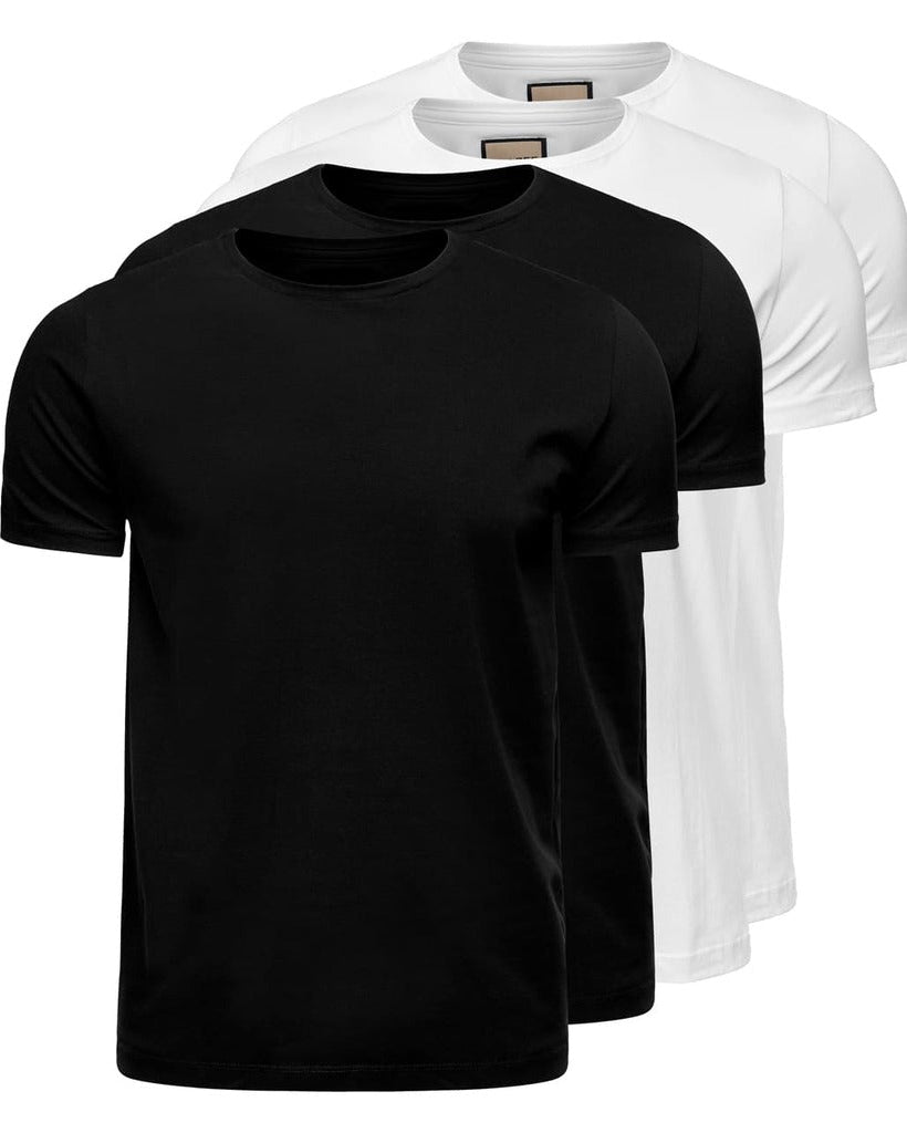 PURE - 4-Pack Egyptian Cotton T-Shirts