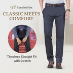 [BUY 1 GET 2 FREE]  Pure™  TimelessFlex – Classic Straight Fit 4-Way Stretch Pants