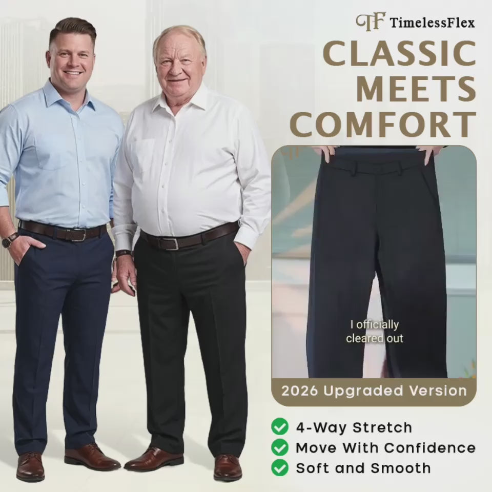 Pure™ TimelessFlex – Classic Straight Fit 4-Way Stretch Pants