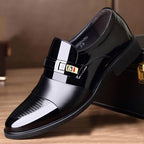 Ultra Gloss Leather Business Shoe - Pure - PURECLO