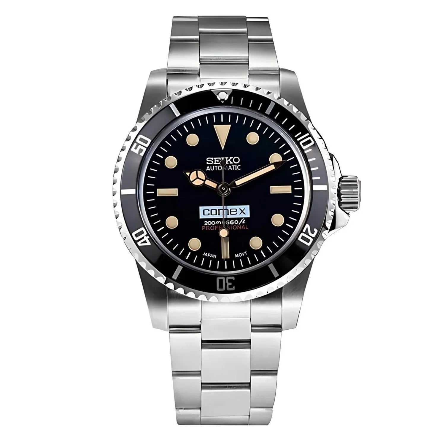 MONTRE MOD MARINER | BLACK COMEX